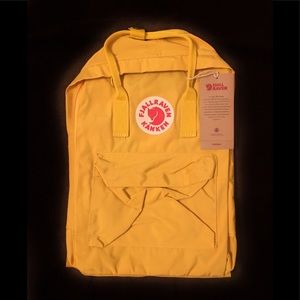 Fjallraven Kanken Warm Yellow
